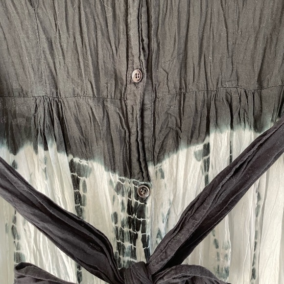 Tye Dyed Crinkle Cotton Dress! - Picture 3 of 9